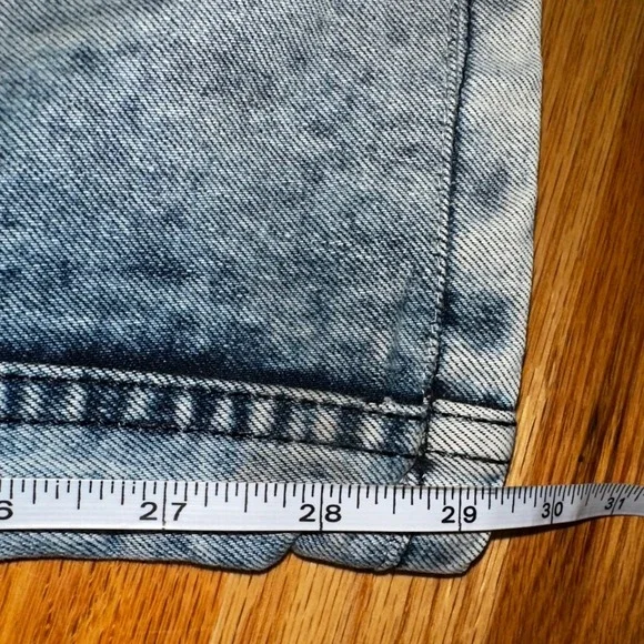 Diesel Denim Jeans Acid Wash Blue Designer Pockets Accents Mens Size 34 vintage - Picture 6 of 11